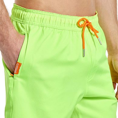 Men's OppoSuits Neon Lucky Lime Swim Trunks