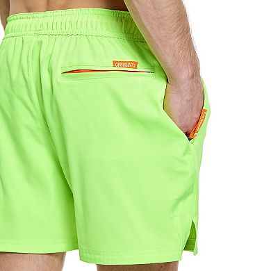 Men's OppoSuits Neon Lucky Lime Swim Trunks