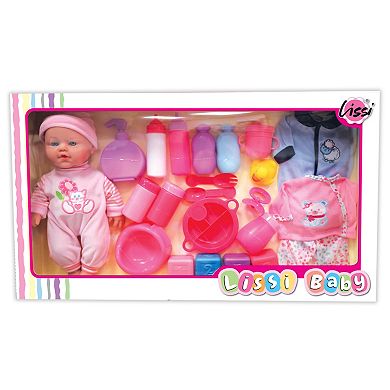 Lissi 12" Baby Doll with Accessories & Extra Outfits