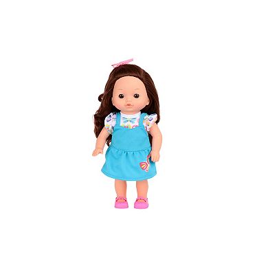 Gi-Go Toys Dream Collection: 12" Doll Hair Play Set - Brunette in Gift Box