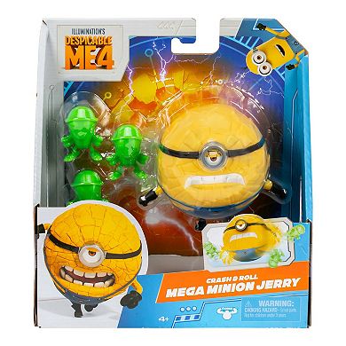 Despicable Me 4 Crash & Roll Mega Minion Jerry Toy