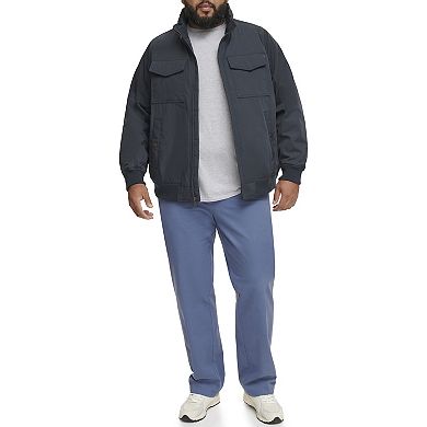 Big & Tall Dockers® Polytwill 2 Pocket Bomber Jacket