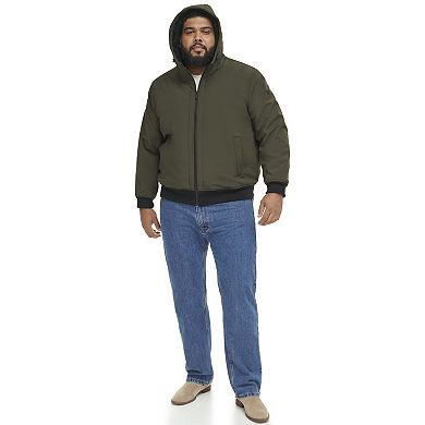 Big & Tall Dockers® Softshell Sherpa Lined Bomber jacket