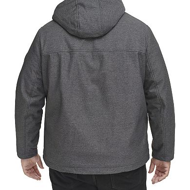 Big & Tall Levi's?? Soft Shell Sherpa-Lined Hooded Storm Coat