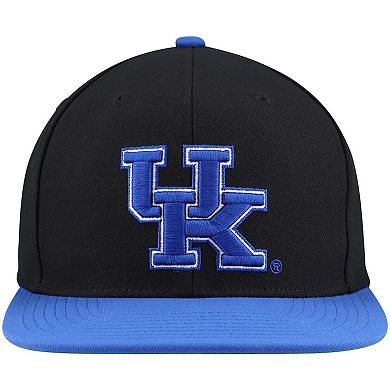 Men's Mitchell & Ness Black/Royal Kentucky Wildcats 2-Tone 2.0 Snapback Hat