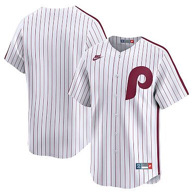 Men's Nike White Philadelphia Phillies Cooperstown Collection Limited Jersey
