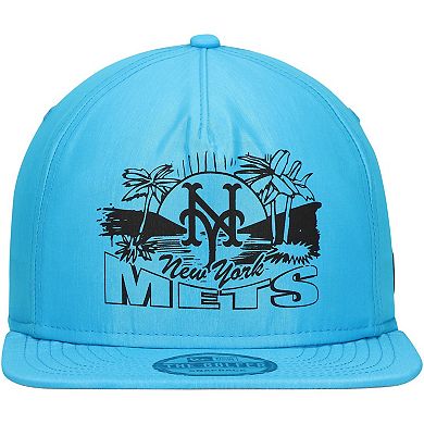 Men's New Era Blue New York Mets Neon Golfer Snapback Hat