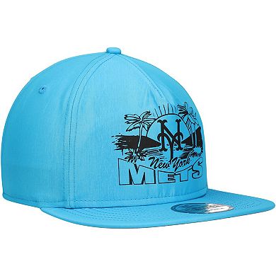 Men's New Era Blue New York Mets Neon Golfer Snapback Hat