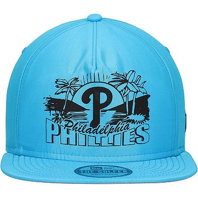 Men's New Era Blue Philadelphia Phillies Neon Golfer Snapback Hat