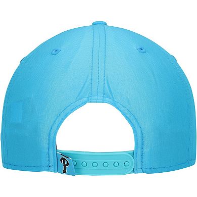 Men's New Era Blue Philadelphia Phillies Neon Golfer Snapback Hat
