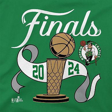 Unisex Stadium Essentials Kelly Green Boston Celtics 2024 NBA Finals T-Shirt