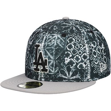 Men's New Era Black Los Angeles Dodgers Sands 59FIFTY Fitted Hat
