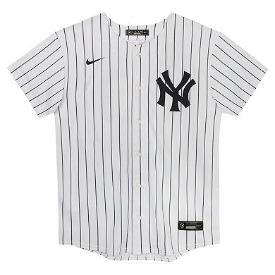 Preschool Nike Aaron Judge White New York Yankees Home Game Jersey