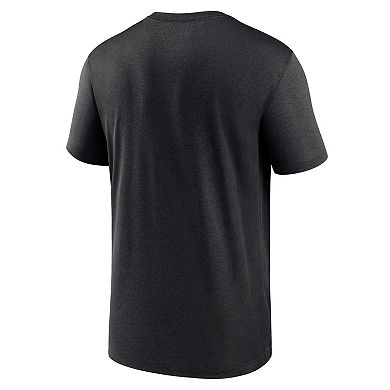 Men's Nike Black Iowa Hawkeyes 2024 Sideline Legend Performance  T-Shirt