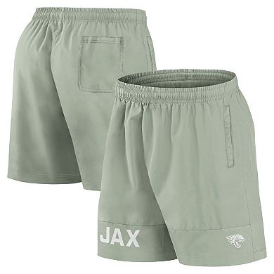 Men's Fanatics Mint Jacksonville Jaguars Elements Shorts