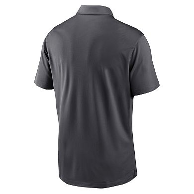 Men's Nike Anthracite Tennessee Volunteers Primetime Franchise Performance Polo