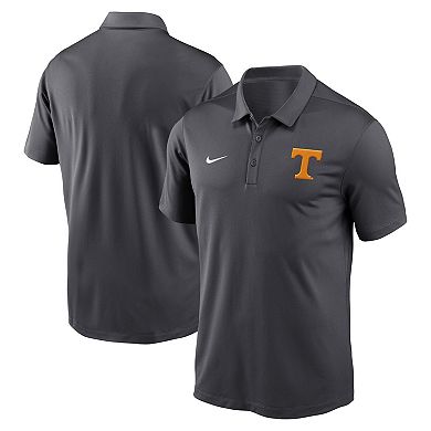 Men's Nike Anthracite Tennessee Volunteers Primetime Franchise Performance Polo