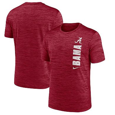 Men's Nike Crimson Alabama Crimson Tide 2024 Sideline Velocity Performance  T-Shirt