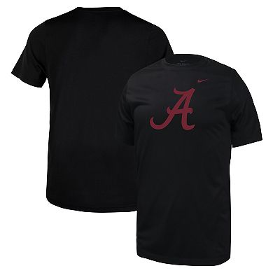 Youth Nike Alabama Crimson Tide Black Logo Legend Performance T-Shirt