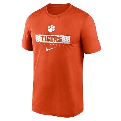 Men's Nike Orange Clemson Tigers 2024 Sideline Legend Performance  T-Shirt