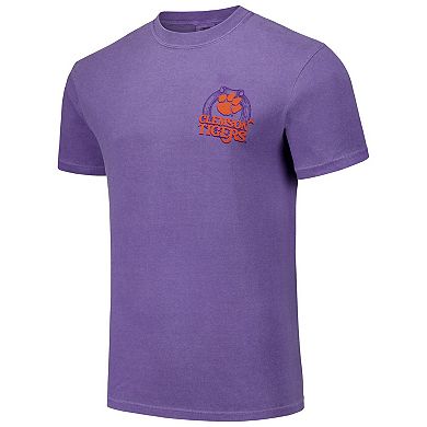 Unisex Purple Clemson Tigers Hyper Local Two Dollar Tiger T-Shirt