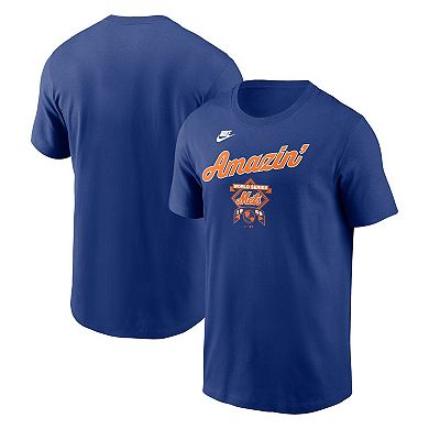 Men's Nike Royal New York Mets Local Home Town T-Shirt