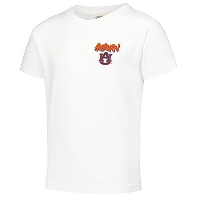 Youth White Auburn Tigers Hyperlocal Comfort Colors T-Shirt