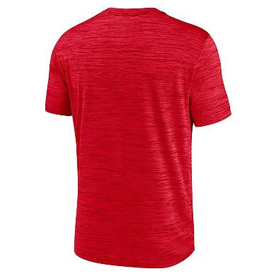 Men's Nike Red Georgia Bulldogs 2024 Sideline Velocity Performance  T-Shirt