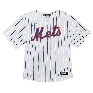 Toddler Nike Francisco Lindor White New York Mets  Game Jersey