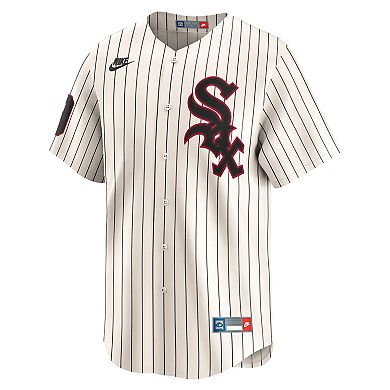 Men's Nike Minnie Minoso Cream Chicago White Sox Throwback Cooperstown Limited Jersey