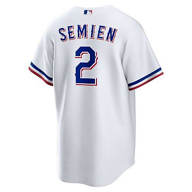 Youth Nike Marcus Semien White Texas Rangers Home Replica Player Jersey