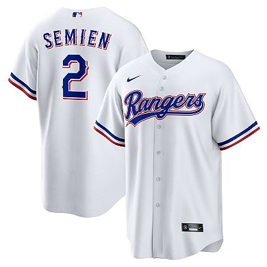 Youth Nike Marcus Semien White Texas Rangers Home Replica Player Jersey