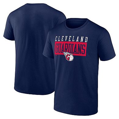 Men's Fanatics Navy Cleveland Guardians Hard To Beat T-Shirt