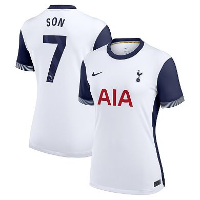 Women's Nike Son Heung-Min White Tottenham Hotspur 2024/25 Home Replica Player Jersey