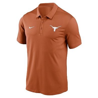 Men's Nike Burnt Orange Texas Longhorns Primetime Franchise Performance Polo