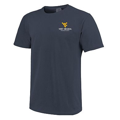 Unisex Navy West Virginia Mountaineers Scenic Comfort Colors T-Shirt