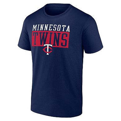 Men's Fanatics Navy Minnesota Twins Hard To Beat T-Shirt