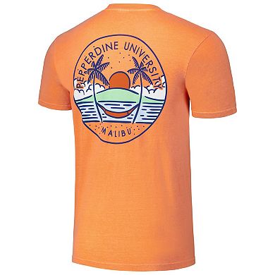 Unisex Orange Pepperdine Waves Scenic Comfort Colors T-Shirt