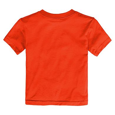 Preschool Nike Orange/Black San Francisco Giants Two-Piece T-Shirt & Shorts Set
