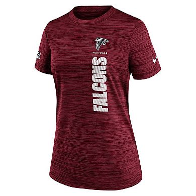 Women's Nike Red Atlanta Falcons Velocity Performance T-Shirt