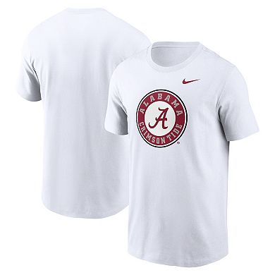 Men's Nike White Alabama Crimson Tide Primetime Evergreen Alternate Logo T-Shirt