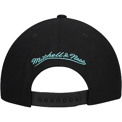 Men's Mitchell & Ness Black San Antonio Spurs Shattered Snapback Hat