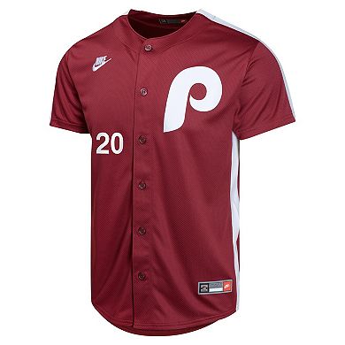 Youth Nike Mike Schmidt Burgundy Philadelphia Phillies Cooperstown Collection Limited Player Jersey