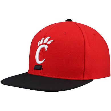 Men's Mitchell & Ness Red/Black Cincinnati Bearcats 2-Tone 2.0 Snapback Hat