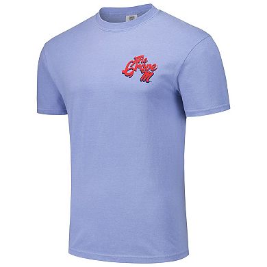 Unisex Light Blue Ole Miss Rebels Hyper Local Chandelier Script T-Shirt