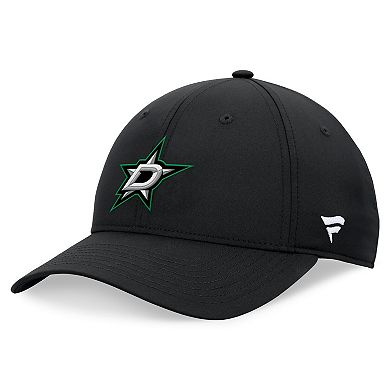 Men's Fanatics Black Dallas Stars Domestic 3D Patch Adjustable Hat