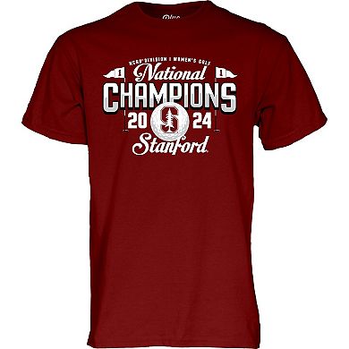 Stanford Cardinal Blue 84 Unisex 2024 NCAA Women's Golf National Champions T-ShirtÂ â€“ Cardinal