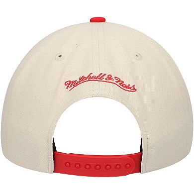 Men's Mitchell & Ness Cream Boston Red Sox Pro Crown Adjustable Hat