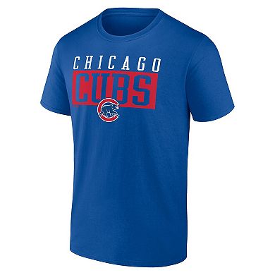 Men's Fanatics Royal Chicago Cubs Hard To Beat T-Shirt