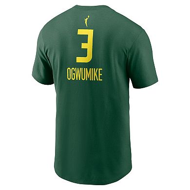 Unisex Nike Nneka Ogwumike Green Seattle Storm Explorer Edition Name & Number T-Shirt